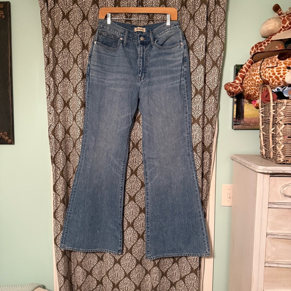 Madewell high rise baggy flare 29